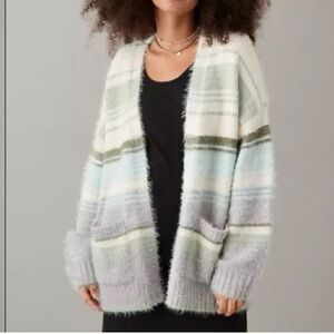 57 American Eagle Outfitters Soft Striped Cardigan